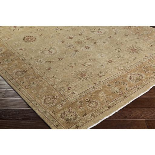 Surya Alanya ALA-2503 Cream Dark Brown 2' x 3' Rug