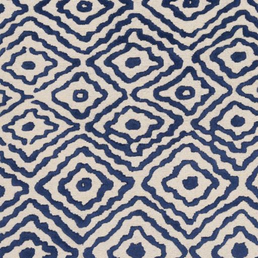 Surya Atlas ATS-1002 Dark Blue Light Beige 2' x 3' Rug