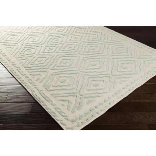 Surya Atlas ATS-1007 Light Beige Seafoam 2' x 3' Rug