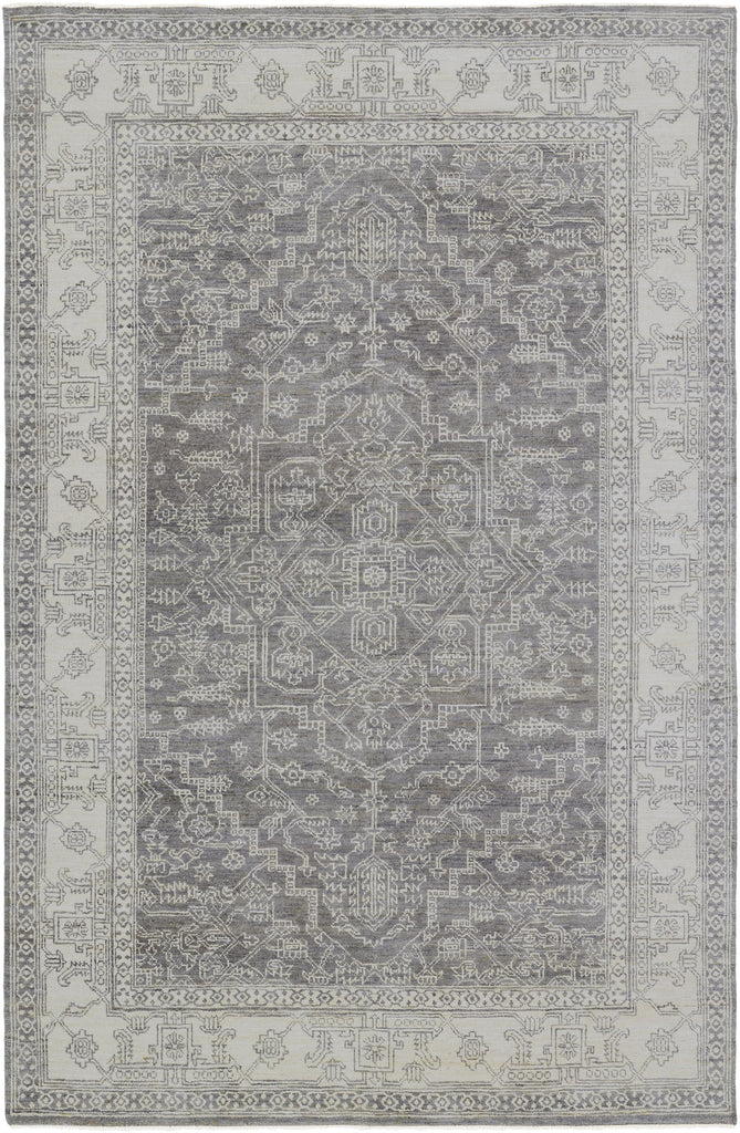 Surya Bala BAA-5001 Gray Ivory 2' x 3' Rug