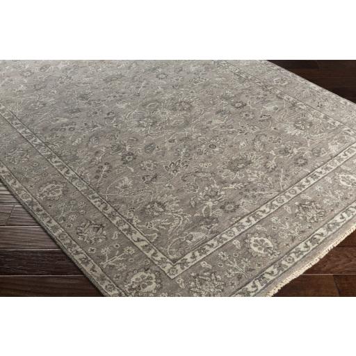 Surya Bala BAA-5004 Black Charcoal 2' x 3' Rug