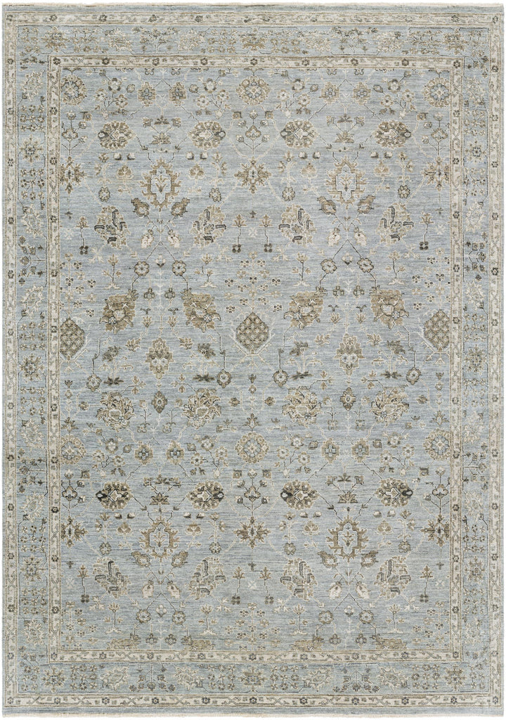 Surya Bala BAA-5005 Gray Medium Gray 2' x 3' Rug