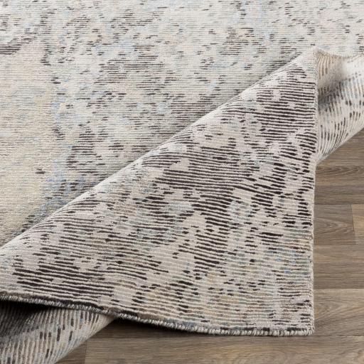 Surya Baranof BRF-1001 Cream Dark Brown 8' x 11' Rug