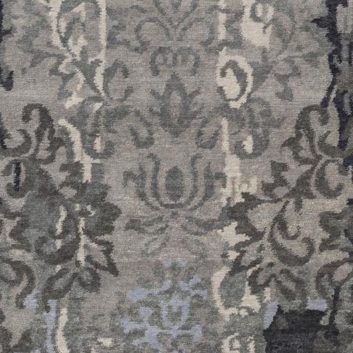 Surya Brocade BRC-1010 Beige Charcoal 5' x 8' Rug