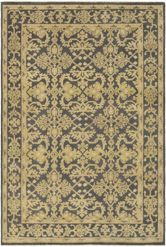 Surya Castle CSL-6004 Beige Dark Brown 2' x 3' Rug