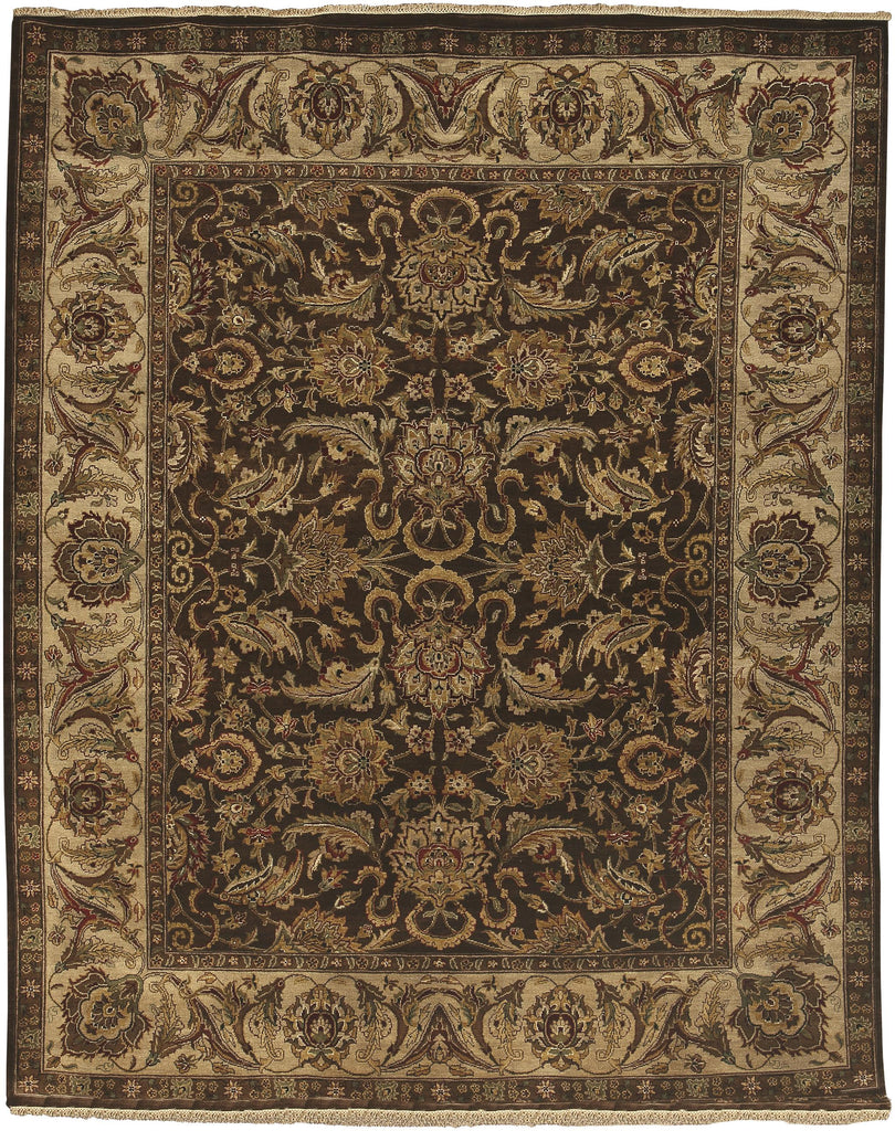 Surya Dinar DIN-1590 Dark Brown Light Brown 2' x 3' Rug