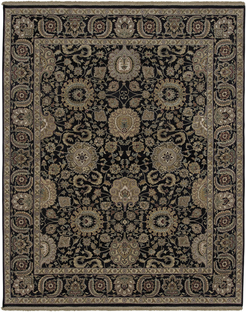 Surya Dinar DIN-1592 Black Brown 2' x 3' Rug