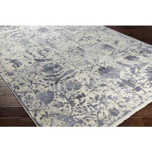 Surya Flen FLN-7001 Charcoal Ivory 2' x 3' Rug