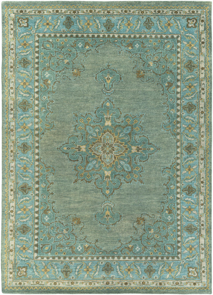 Surya Haven HVN-1227 Burnt Orange Deep Teal 8' x 11' Rug