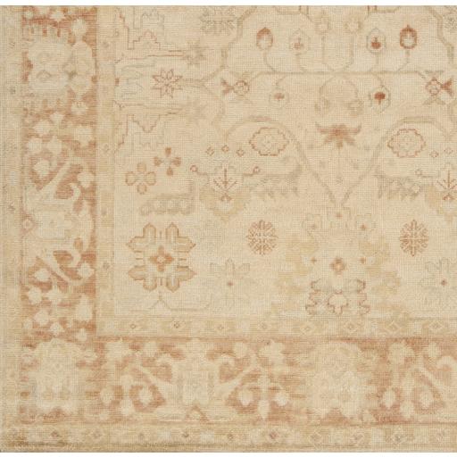 Surya Hillcrest HIL-9007 Beige Brick Red 2' x 3' Rug