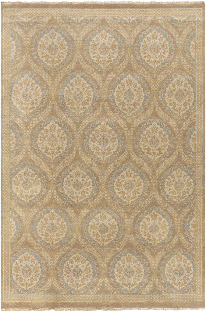 Surya Jade JDE-3003 Beige Ice Blue 2' x 3' Rug