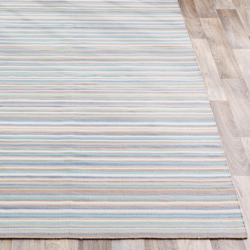 Surya Maritime MTM-1003 Aqua Cream 8' x 10' Rug