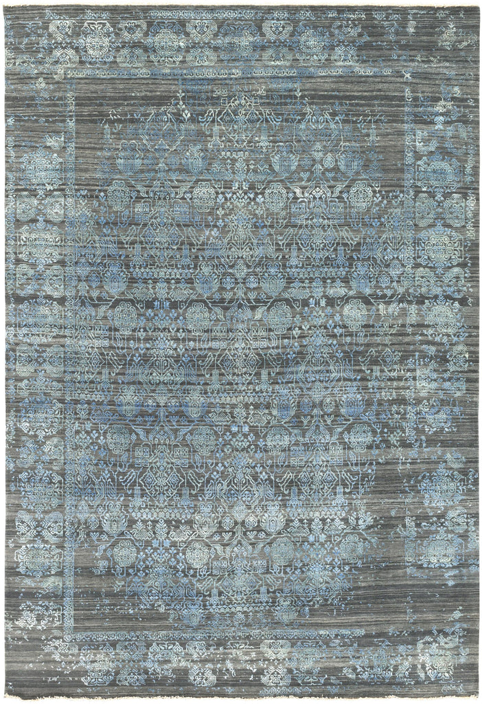 Surya Masha MSH-4007 Blue Charcoal 2' x 3' Rug