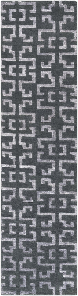 Surya Mugal IN-8610 Medium Gray Navy 2' x 3' Rug