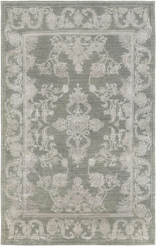 Surya Opulent OPE-6000 Gray Medium Gray 4' x 6' Rug