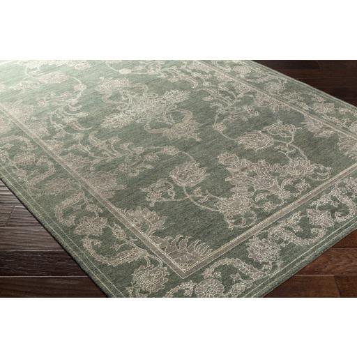 Surya Opulent OPE-6000 Gray Medium Gray 4' x 6' Rug