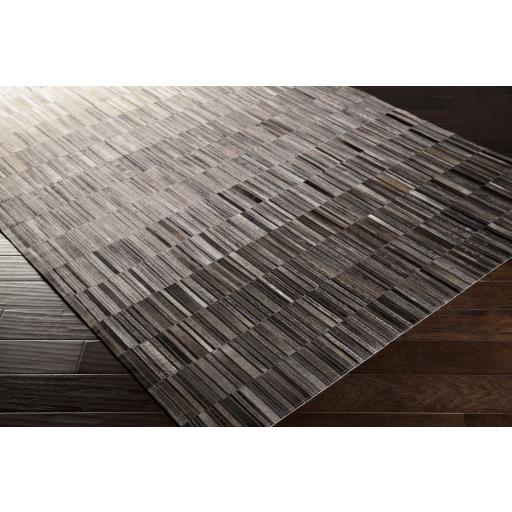 Surya Outback OUT-1010 Black Dark Brown 5' x 8' Rug