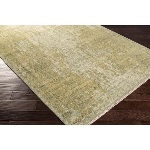 Surya Palace PLC-1000 Medium Green Mustard 2' x 3' Rug