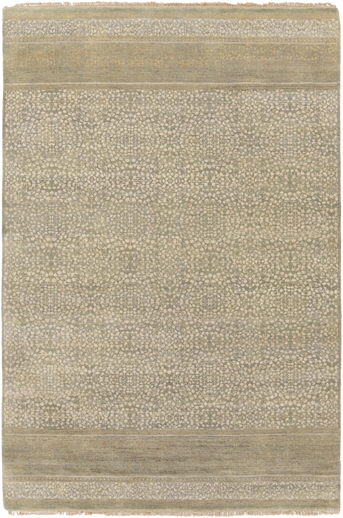 Surya Palace PLC-1001 Beige Dusty Sage 2' x 3' Rug