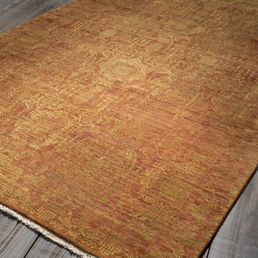 Surya Palace PLC-1002 Brick Red Tan 2' x 3' Rug