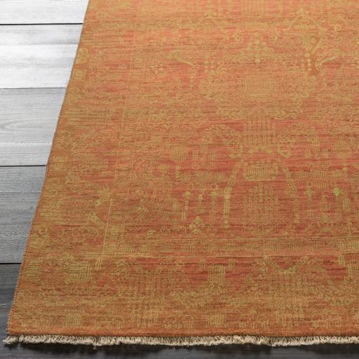 Surya Palace PLC-1002 Brick Red Tan 2' x 3' Rug