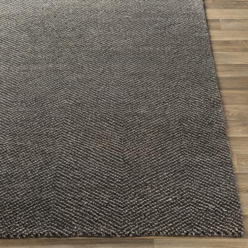 Surya Parma PMA-2302 Charcoal Off-White 5' x 7'6" Rug