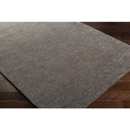 Surya Parma PMA-2302 Charcoal Off-White 5' x 7'6" Rug