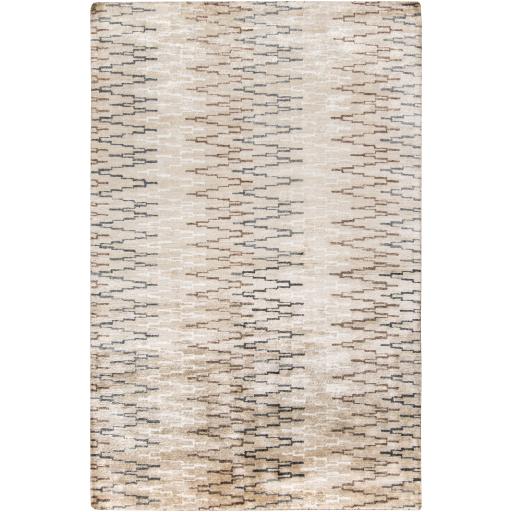 Surya Platinum PLAT-9026 Beige Charcoal 2' x 3' Rug