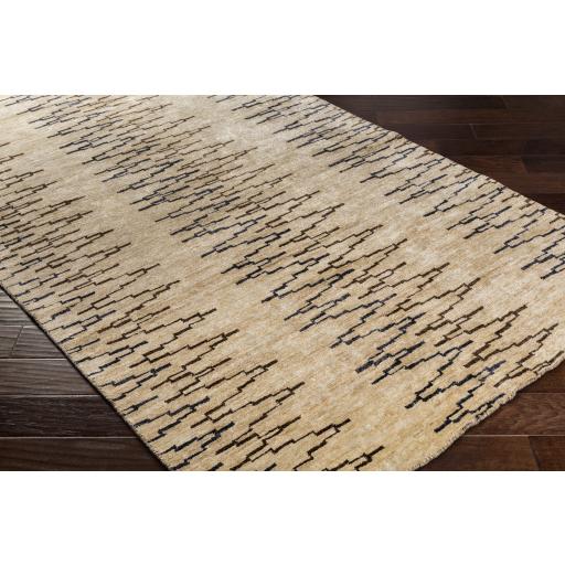 Surya Platinum PLAT-9026 Beige Charcoal 2' x 3' Rug