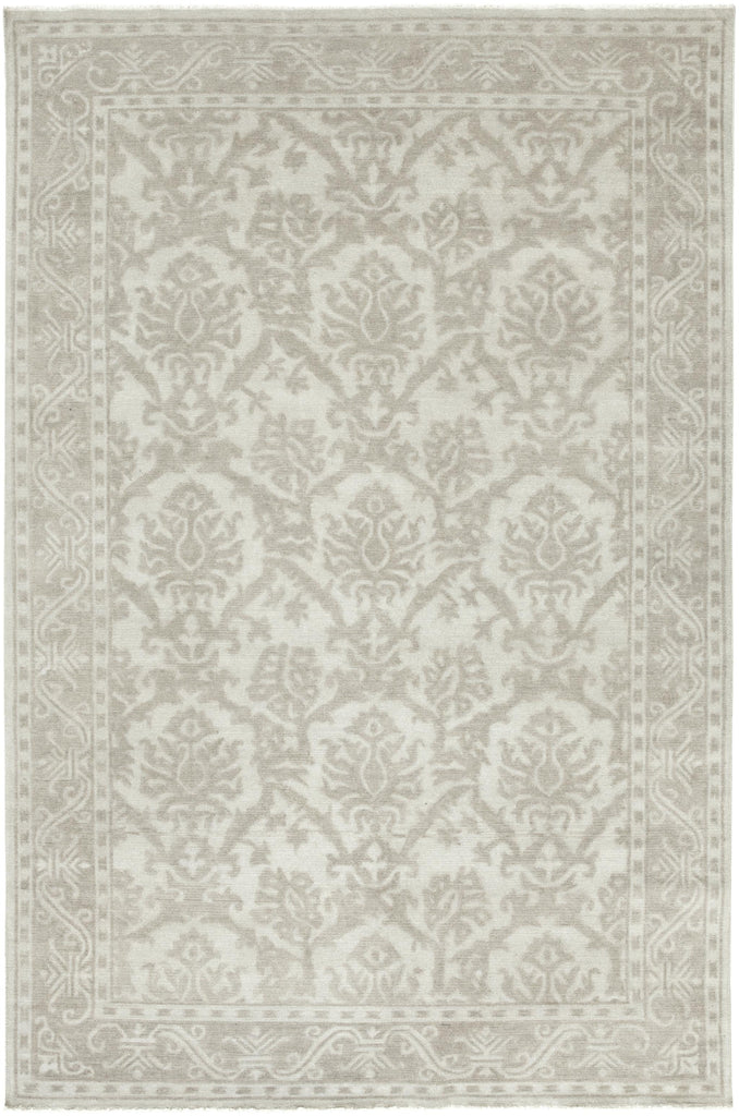 Surya Sivas SIV-1503 Medium Gray Off-White 2' x 3' Rug