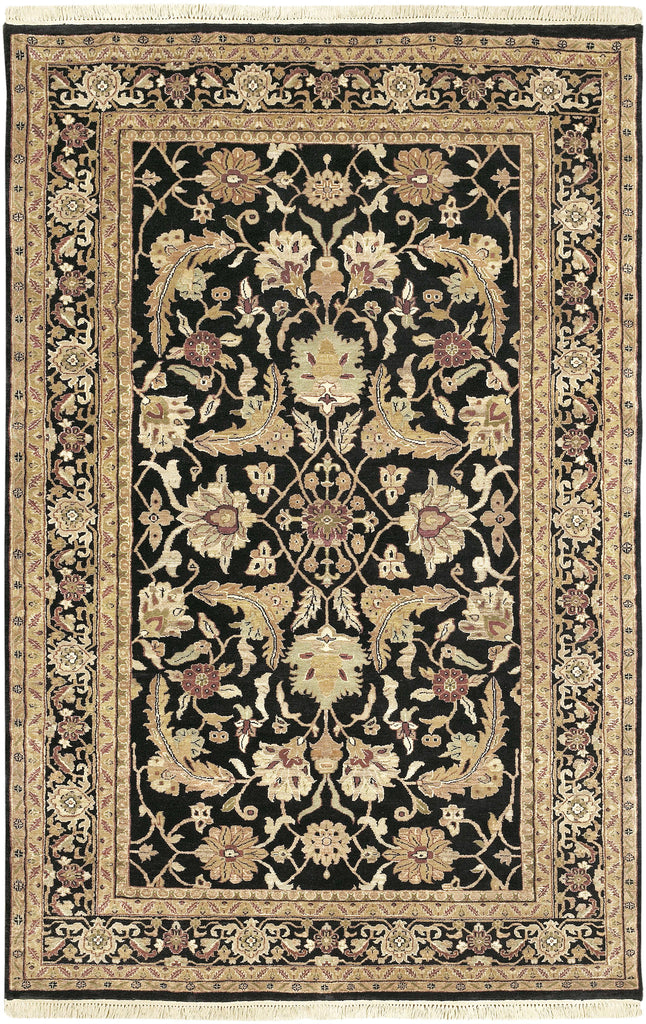 Surya Taj Mahal TJ-44 Beige Black 3'6" x 5'6" Rug