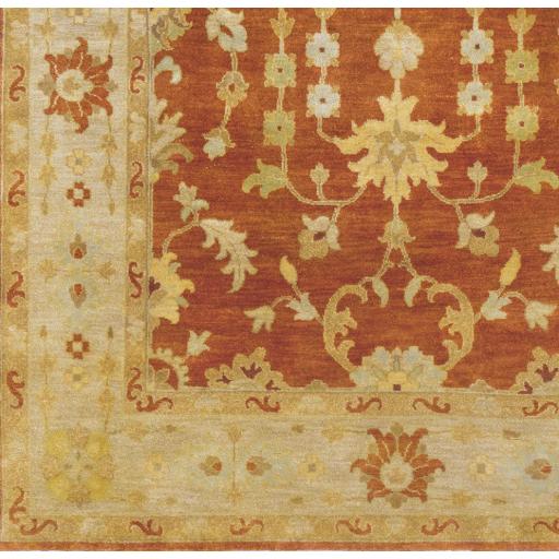 Surya Temptress TMS-3002 Brick Red Mustard 3'3" x 5'3" Rug