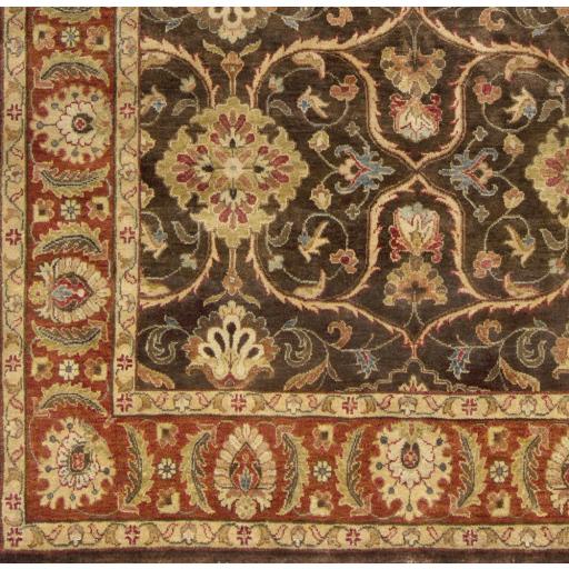 Surya Timeless TIM-7920 Burnt Orange Dark Brown 2' x 3' Rug