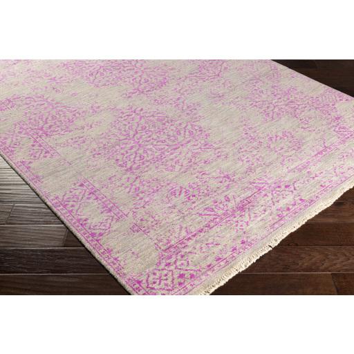 Surya Transcendent TNS-9012 Fuchsia Gray 2' x 3' Rug