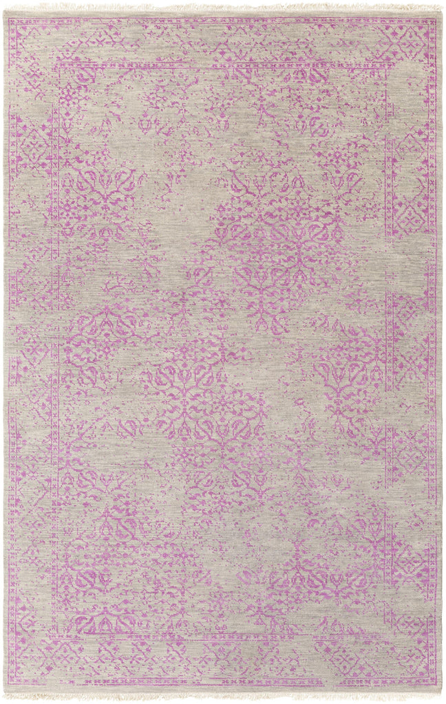 Surya Transcendent TNS-9012 Fuchsia Gray 8'6" x 11'6" Rug