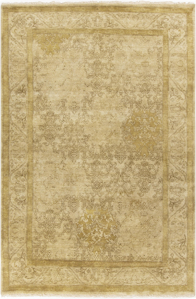 Surya Victoria VIC-2000 Dark Brown Tan 5'6" x 8'6" Rug