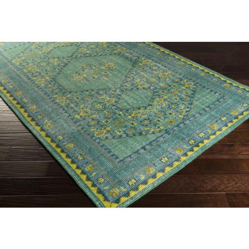 Surya Zahra ZHA-4000 Dark Blue Dark Green 3'6" x 5'6" Rug