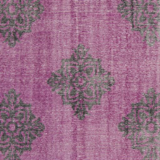 Surya Zahra ZHA-4022 Black Fuchsia 5'6" x 8'6" Rug