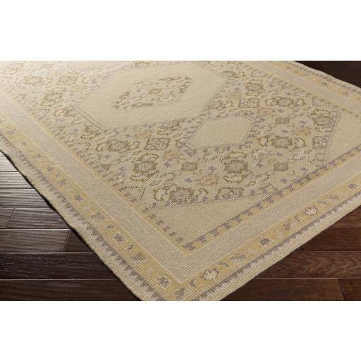 Surya Zahra ZHA-4032 Beige Dark Brown 3'6" x 5'6" Rug