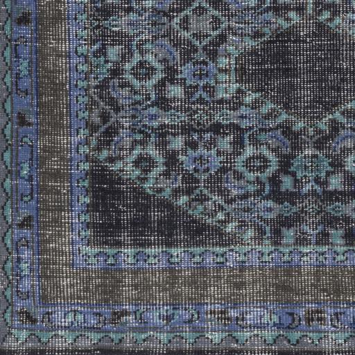 Surya Zahra ZHA-4033 Charcoal Dark Blue 5'6" x 8'6" Rug