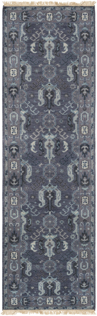 Surya Zeus ZEU-7830 Charcoal Denim 2' x 3' Rug