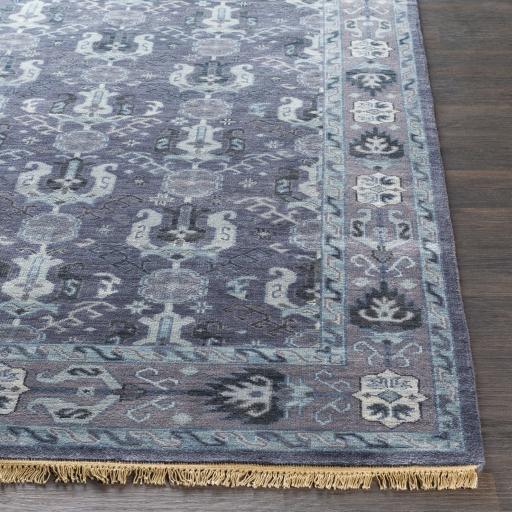 Surya Zeus ZEU-7830 Charcoal Denim 2' x 3' Rug