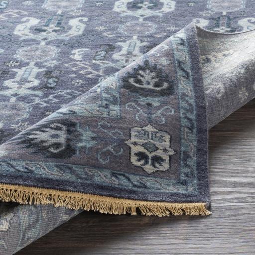 Surya Zeus ZEU-7830 Charcoal Denim 2' x 3' Rug