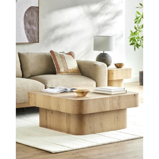 Surya Arquette ARQT-002 Wood 16"H x 40"W x 40"D Furniture