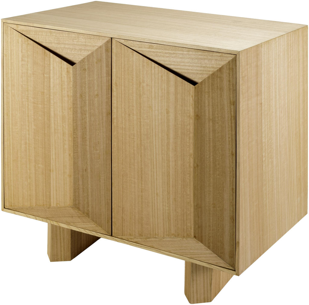 Surya Scalene SCLN-001 Wood 32"H x 35"W x 18"D Furniture