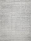 Exquisite Rugs Castelli Handloomed Bamboo Silk And New Zealand Wool 5627 Light Gray 6' X 9' Area Rug