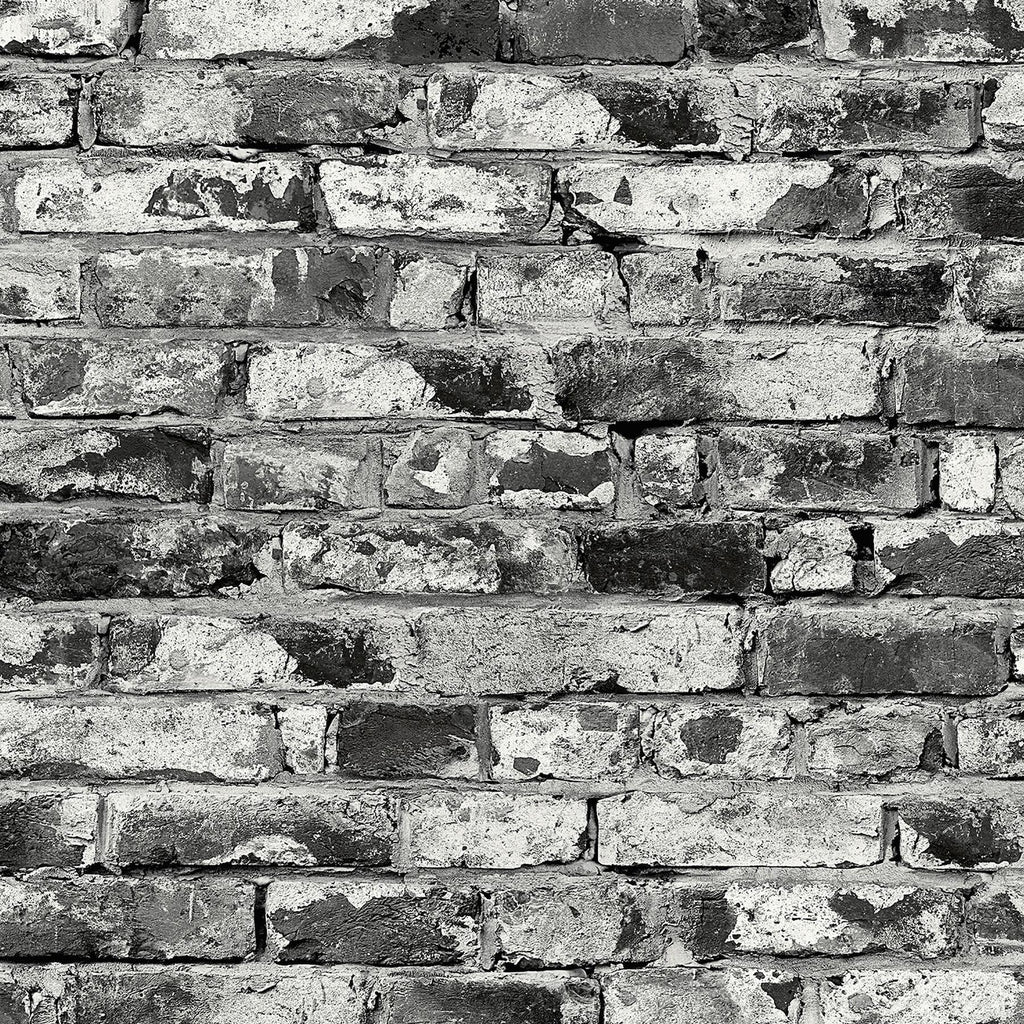 Surface Style BRICKWORK NOIR Wallpaper