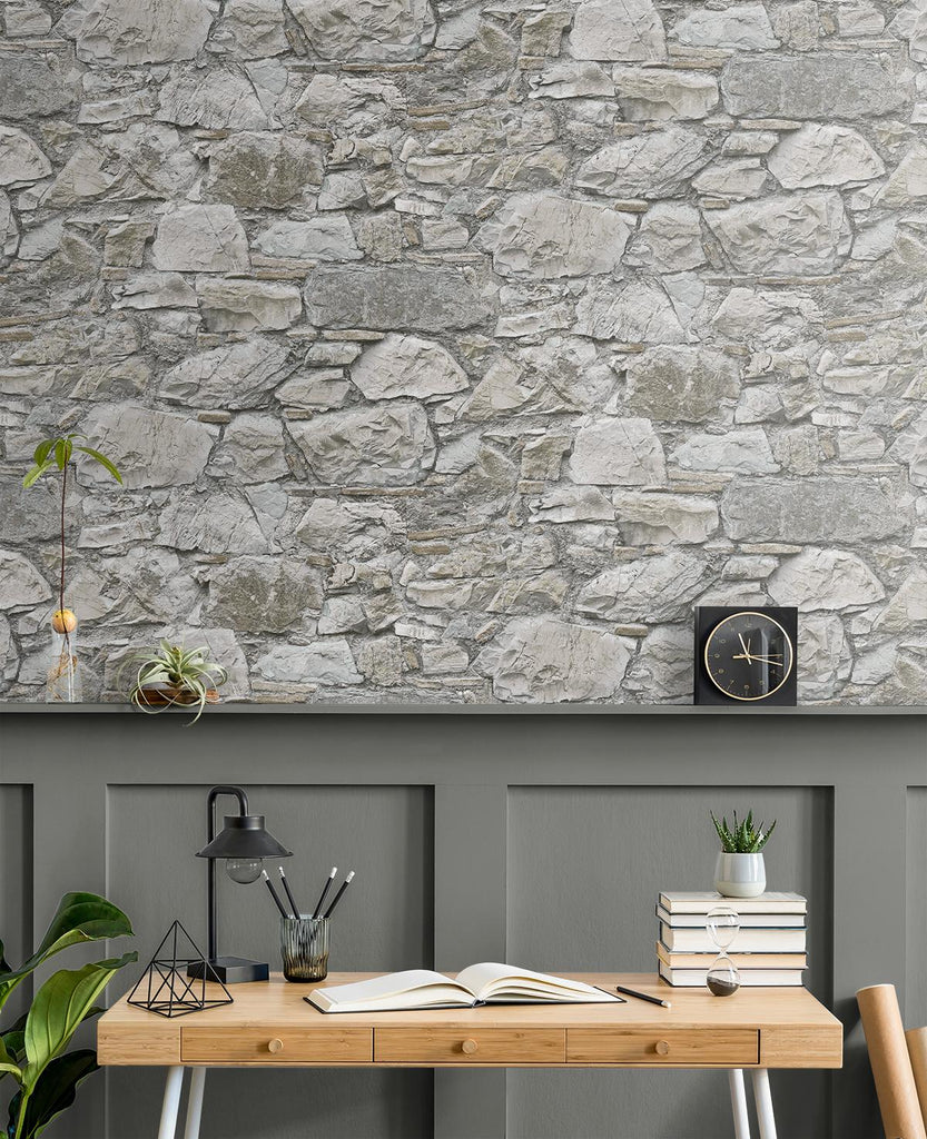 Surface Style STONE'S THROW FLAX Wallpaper