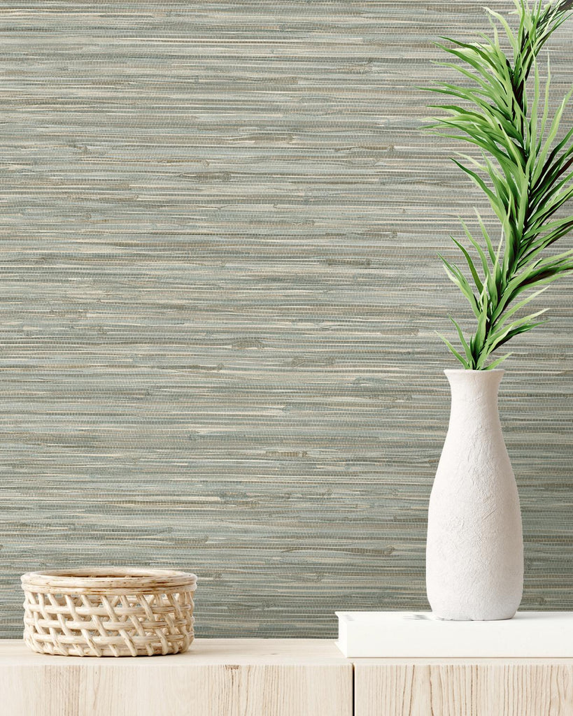 Surface Style TIKI TEXTURE SEAGLASS Wallpaper