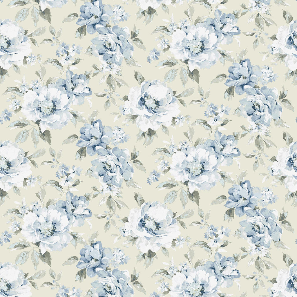 Surface Style WHISPERY FLORAL BLUEBELL Wallpaper